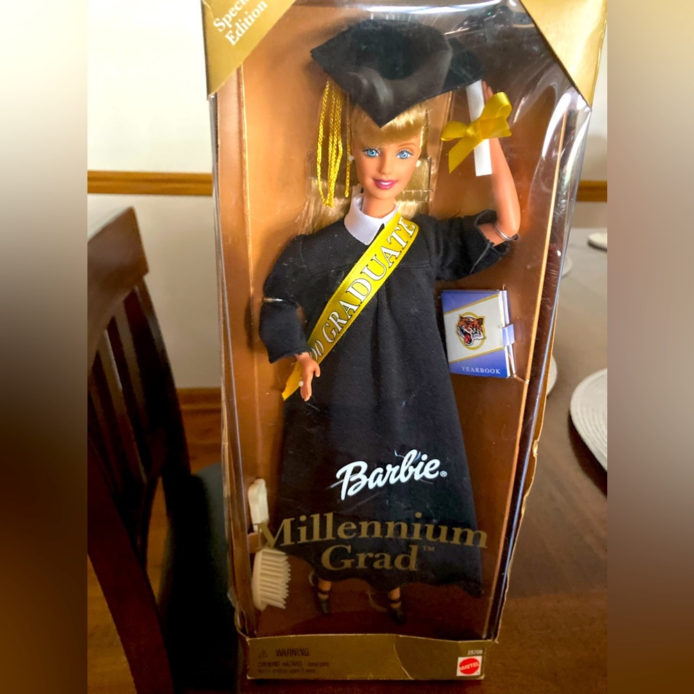 Vintage Millennium Grad Barbie. Never opened. Great Graduation gift/ collectible